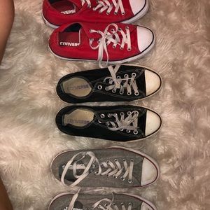 3 low top converse bundle